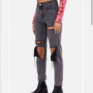NWT Adika Distressed Jeans